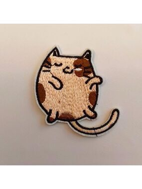Cat Whimsy IRON ON Patch